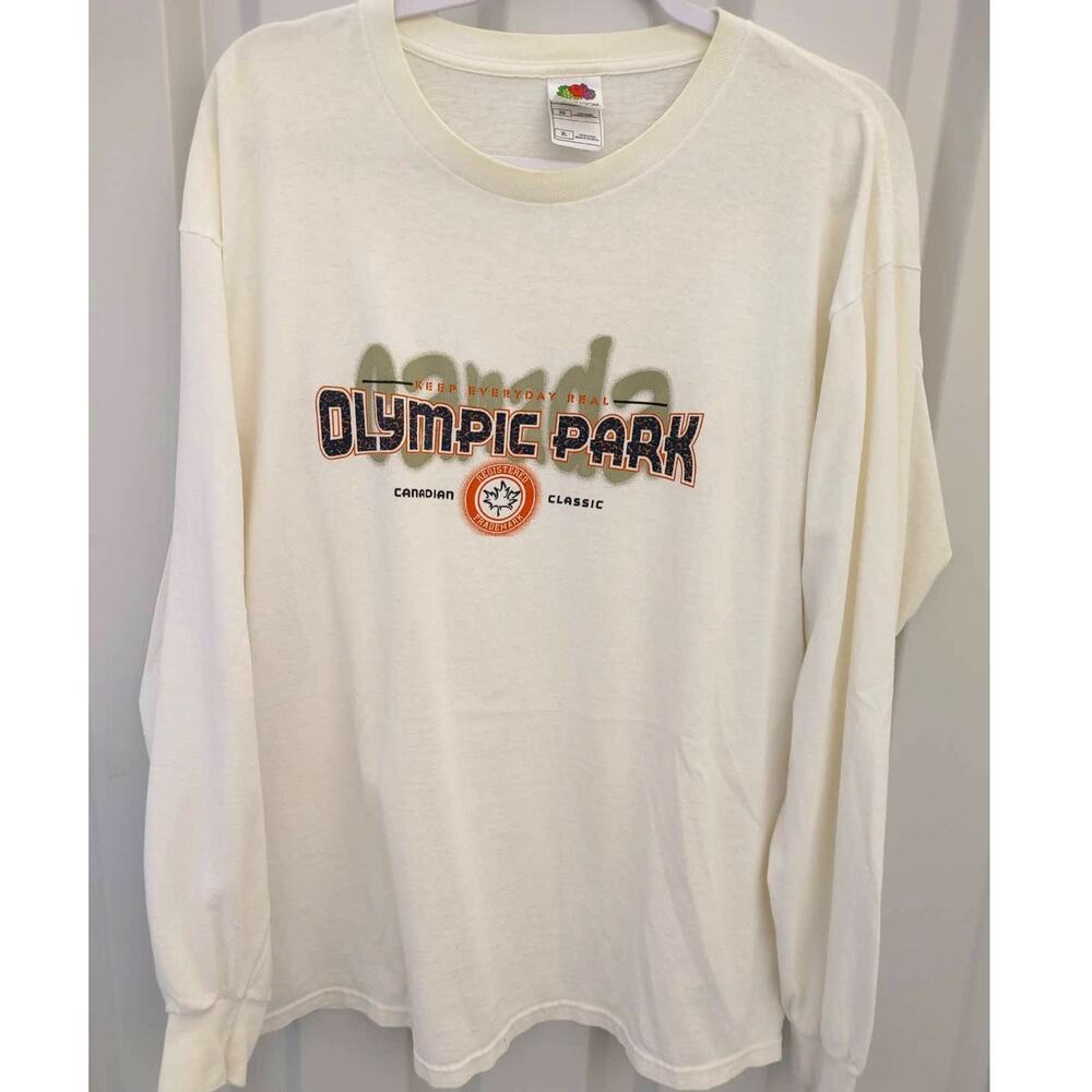 Vintage 90's Mens Shirt Canada Olympic Park XL Fruit of the Loom